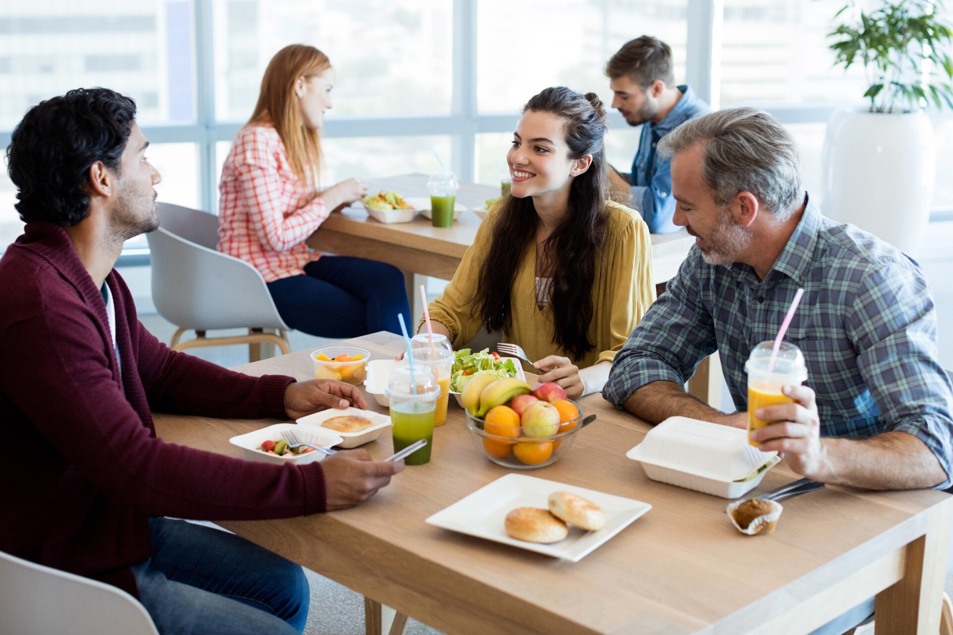 Food is trending as more companies return to the office